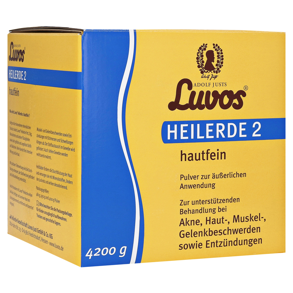 LUVOS Heilerde 2 hautfein
